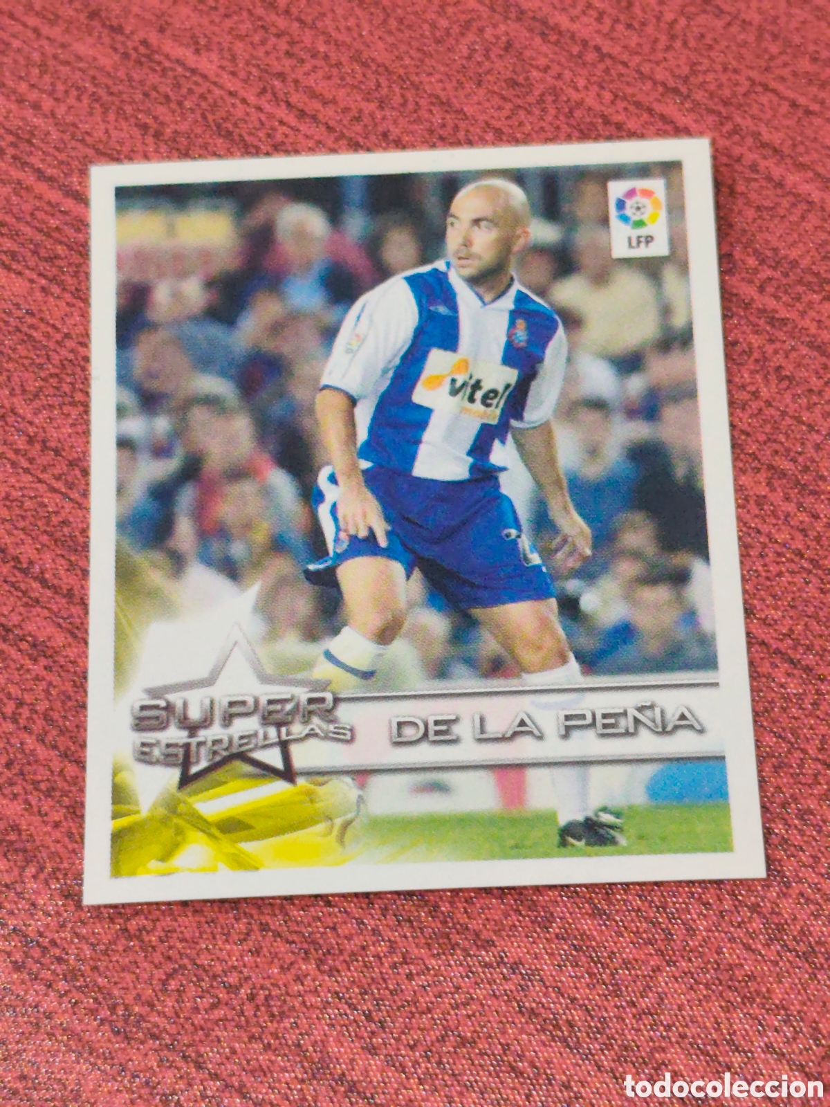 Cromos de f&uacute;tbol: 12 DE LA PE&Ntilde;A ESPANYOL SUPERLIGA 2002 2003