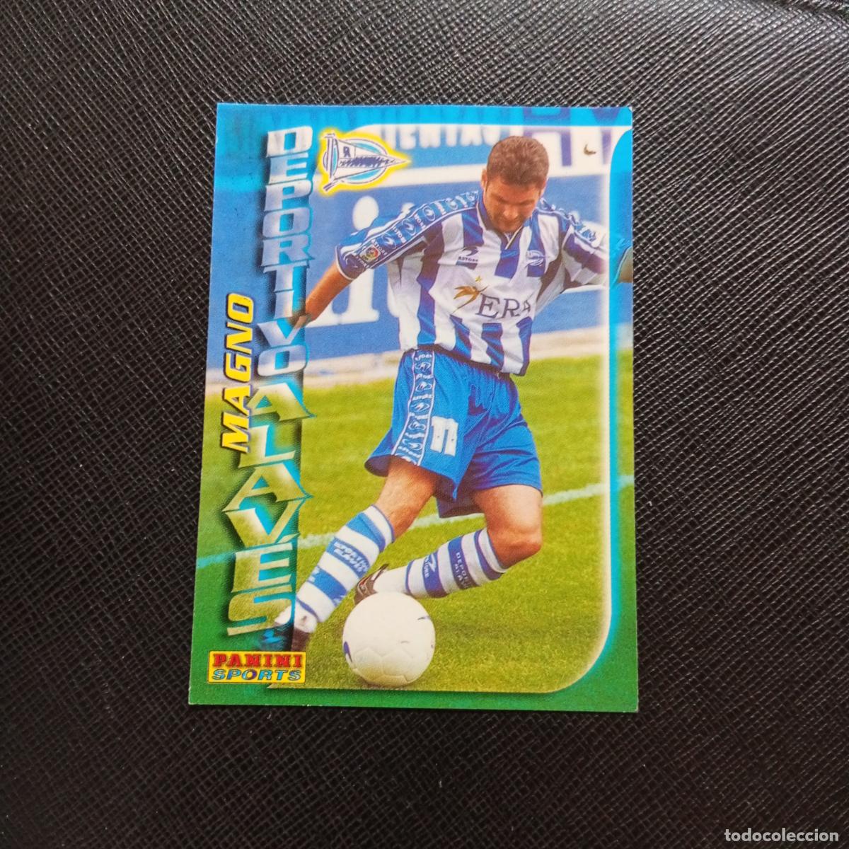 Cromos de f&uacute;tbol: 14 MAGNO ALAVES PANINI TRADING CARD 1998 1999 CROMO FUTBOL 98 99 LIGA - A23 PG253