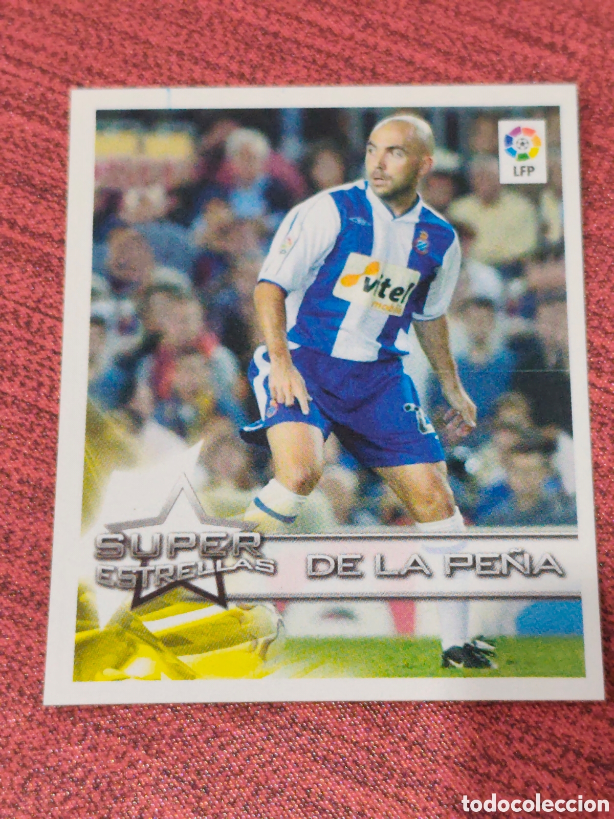 Cromos de f&uacute;tbol: 12 DE LA PE&Ntilde;A ESPANYOL SUPERLIGA 2002 2003
