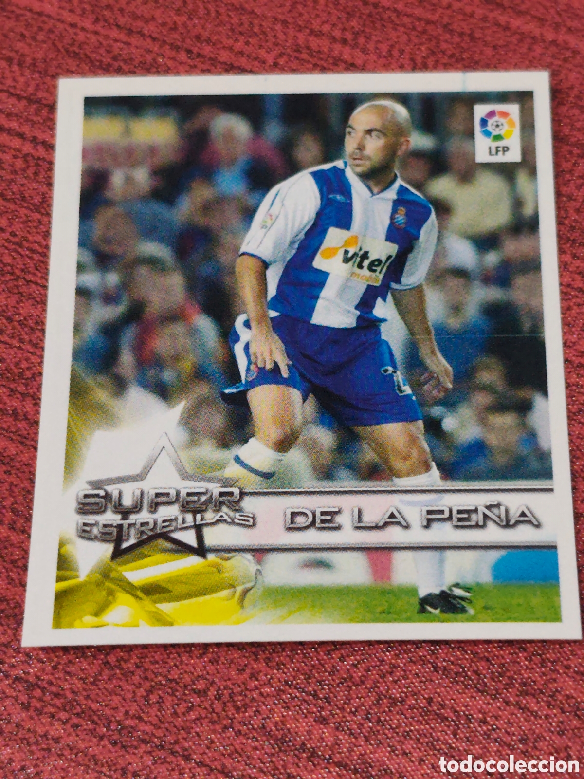 Cromos de f&uacute;tbol: 12 DE LA PE&Ntilde;A ESPANYOL SUPERLIGA 2002 2003