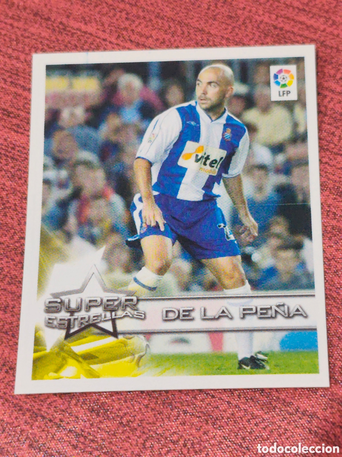 Cromos de f&uacute;tbol: 12 DE LA PE&Ntilde;A ESPANYOL SUPERLIGA DE ESTRELLAS 2002 2003
