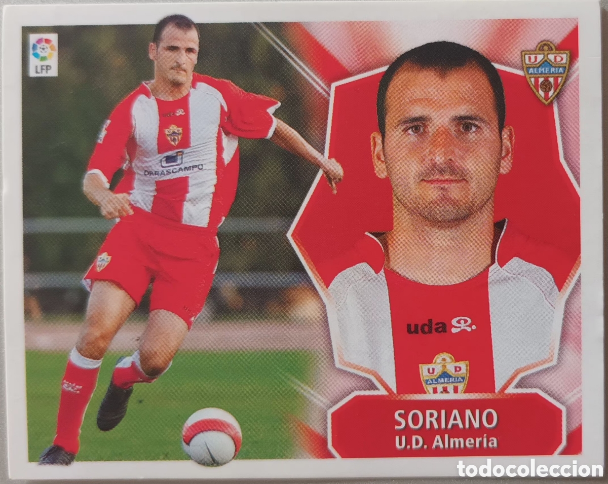 Fu&szlig;ball-Sticker: CROMO DE SIRIANO. UD ALMER&Iacute;A