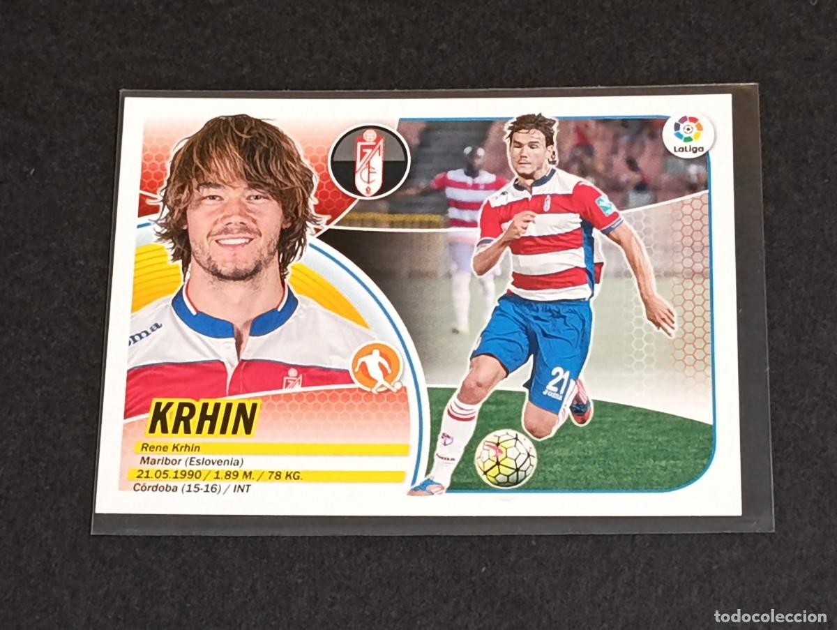 Football Stickers: KRHIN N&ordm; 8 GRANADA CF - PANINI COLECCIONES ESTE LA LIGA SANTANDER 2016 2017 - 16 17 LOGO ERROR