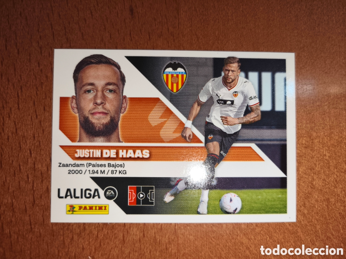 Fu&szlig;ball-Sticker: De Haas fichaje n&deg;9 liga este 26/27 Valencia