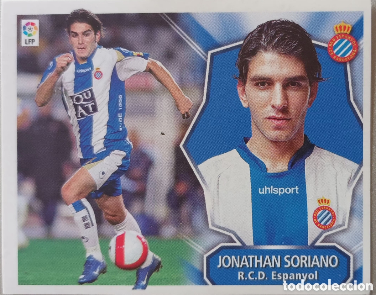 Football Stickers: CROMO JONATHAN SORIANO. RCD ESPANYOL
