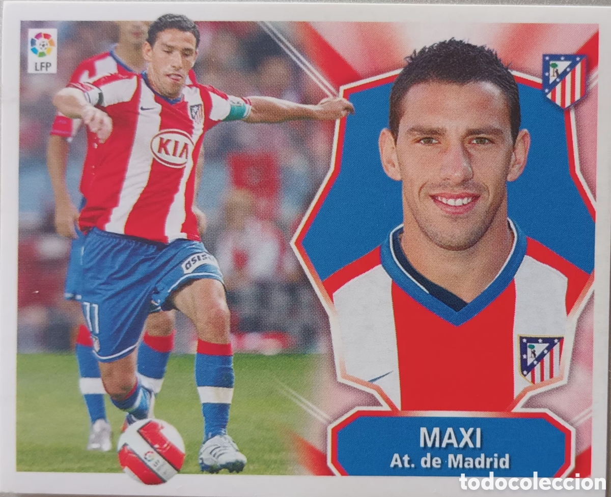 Cromos de f&uacute;tbol: CROMO DE MAXI. C ATL&Eacute;TICO DE MADRID - Foto 1