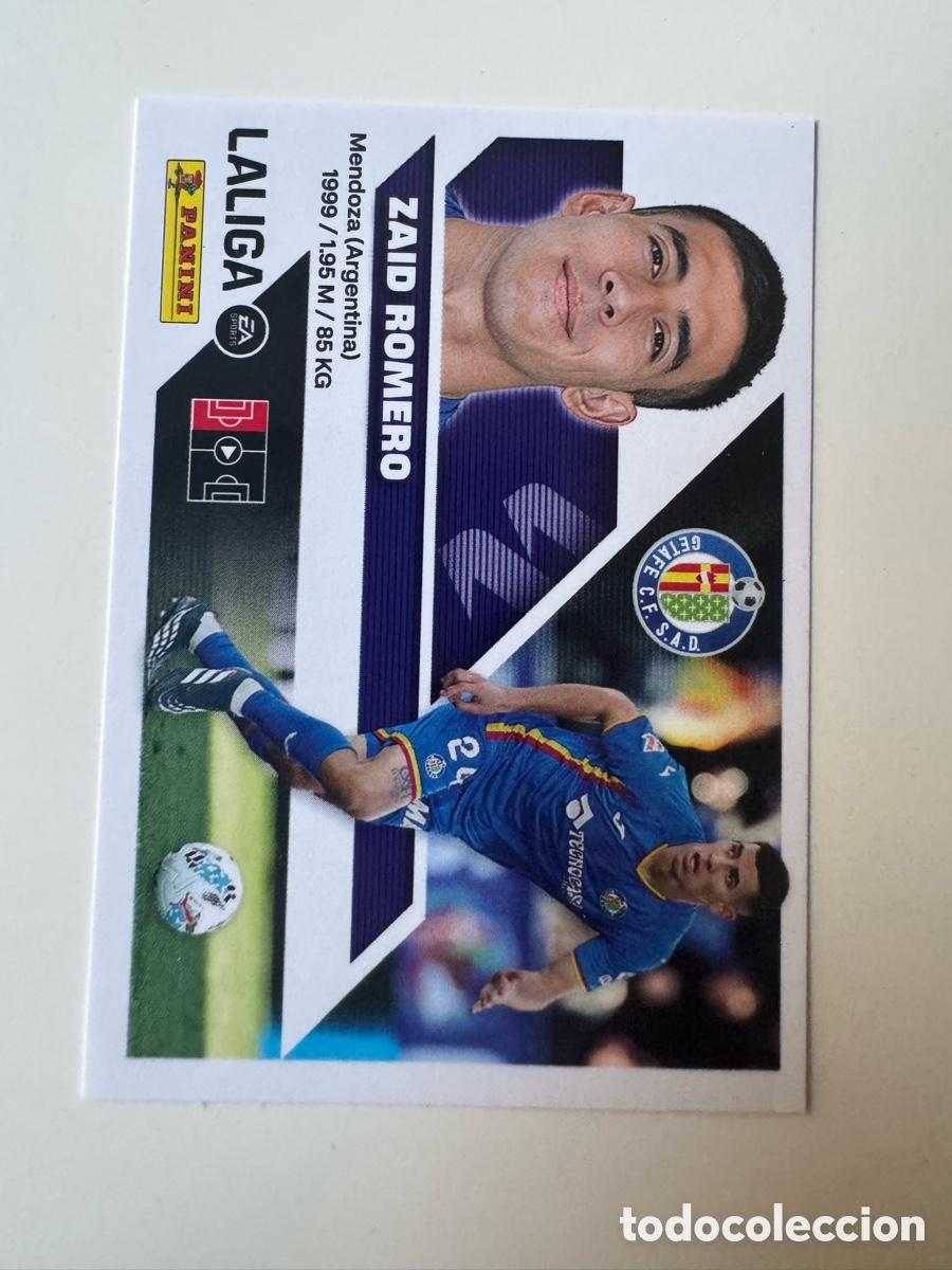 Football Stickers: PANINI LIGA ESTE 2026-2027 26 27 &ndash; N&ordm; 9 &ndash; Zaid Romero Getafe CF