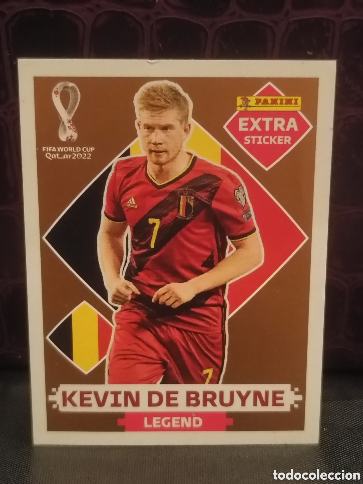 Cartes &agrave; collectionner de Football: Extra Sticker Kevin de Bruyne Qatar 2022