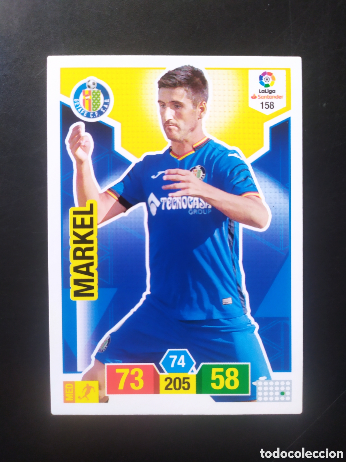 Fu&szlig;ball-Sticker: Adrenalyn 2018 2019 18 19 panini Markel n&deg; 158 Getafe
