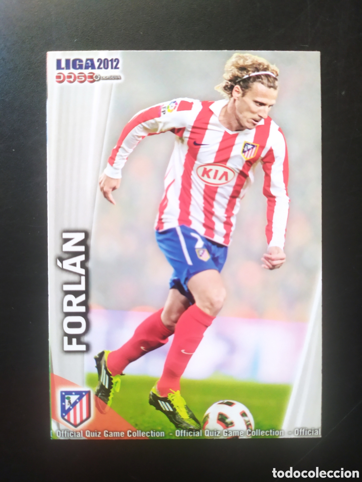 Fu&szlig;ball-Sticker: Mundicromo fichas Liga 2011 2012 11 12 Forl&aacute;n n&deg; 183 Atl&eacute;tico Madrid