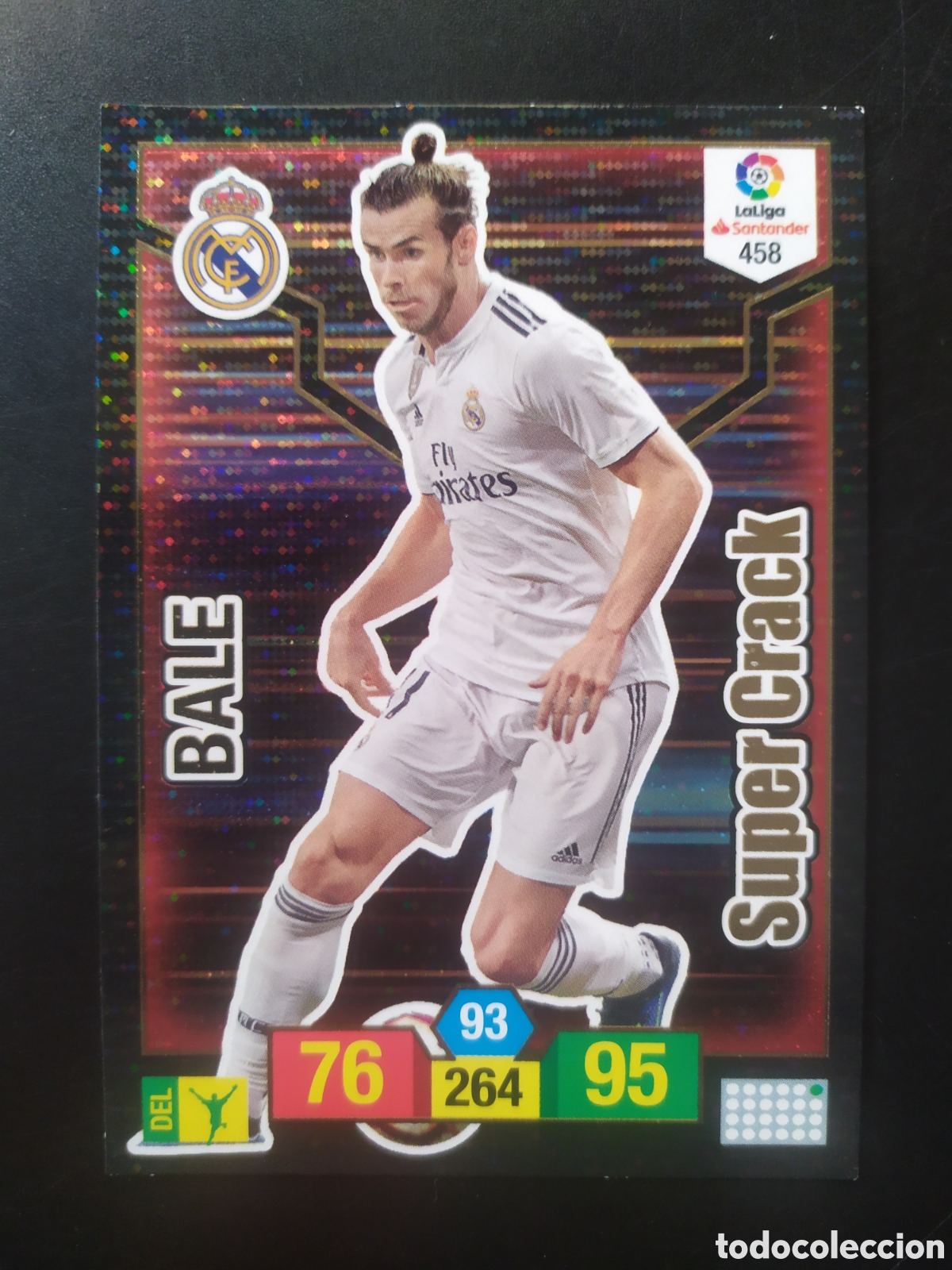 Fu&szlig;ball-Sticker: Adrenalyn 2018 2019 18 19 panini Bale super crack n&deg; 458 Real Madrid