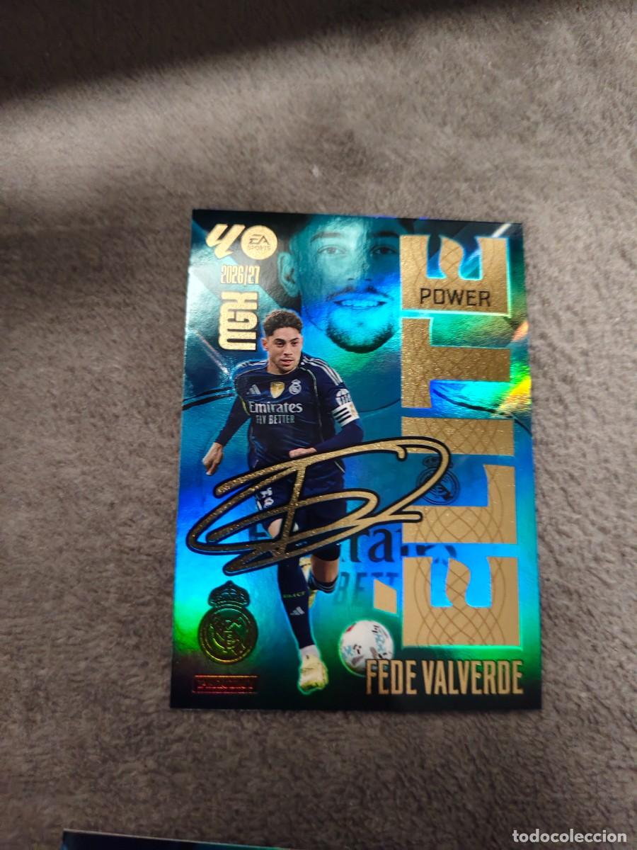 Fu&szlig;ball-Sticker: 5P 5 P MEGACRACKS MGK 2026 27 FEDE VALVERDE REAL MADRID CF &Eacute;LITE POWER 26 2027 PANINI AAW