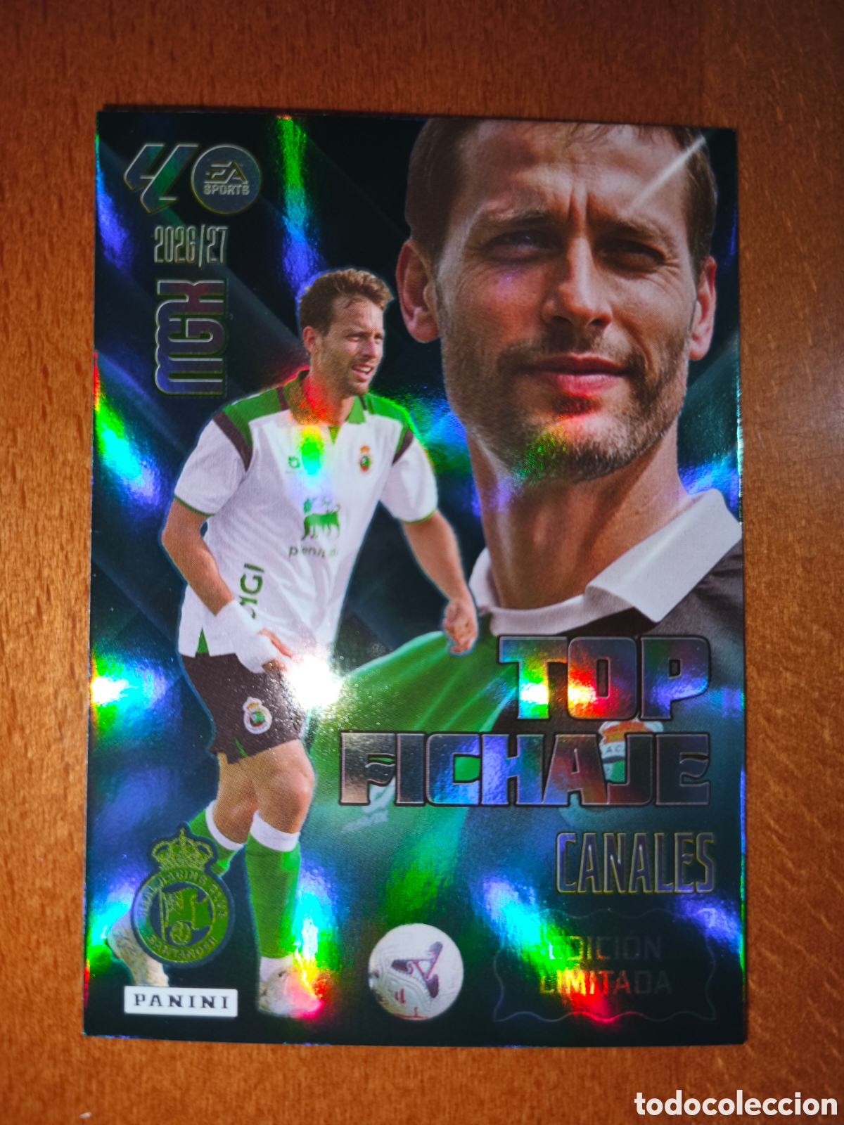 Fu&szlig;ball-Sticker: Canales TOP FICHAJE Edici&oacute;n Limitada Megacracks 26/27 Racing