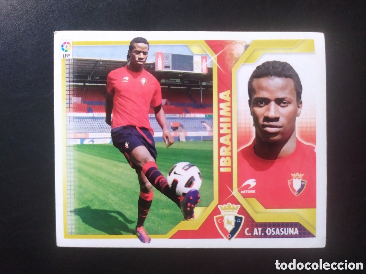 Cromos de f&uacute;tbol: Liga este 2011 2012 11 12 panini Ibrahima n&deg; 15 Osasuna