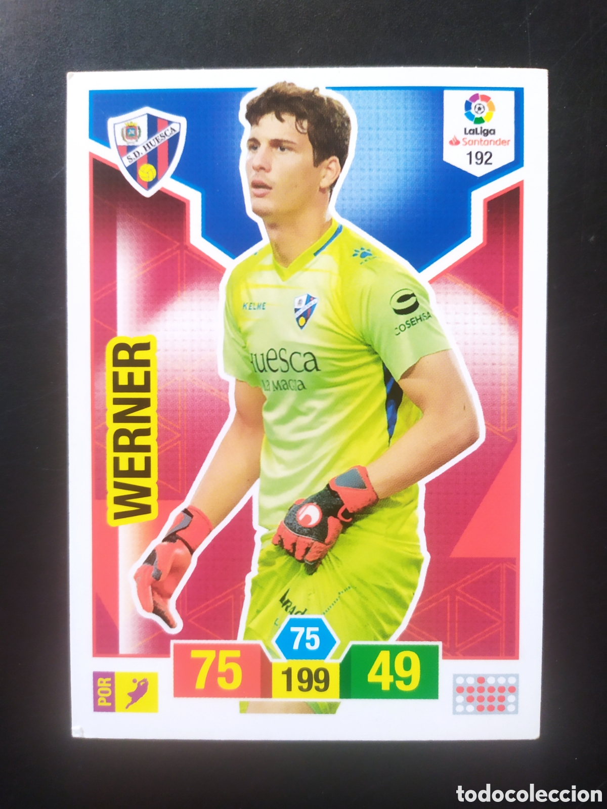 Cromos de f&uacute;tbol: Adrenalyn 2018 2019 18 19 panini Werner n&deg; 192 Huesca