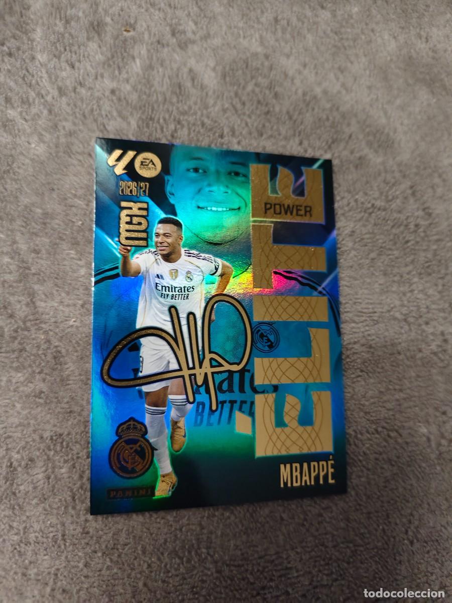 Cromos de f&uacute;tbol: 10P 10 P MEGACRACKS MGK 2026 27 MBAPP&Eacute; REAL MADRID CF &Eacute;LITE POWER 26 2027 PANINI AAW