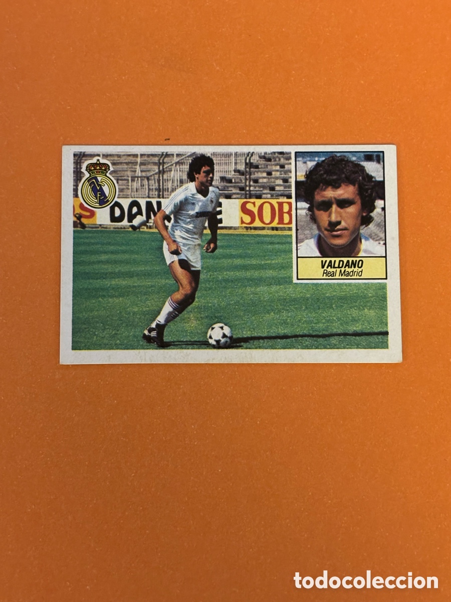 Cromos de f&uacute;tbol: VALDANO ( Real Madrid ) - Ediciones ESTE Liga 84/85 - Ultimo Fichaje 30 - 1984 1985. Sin pegar