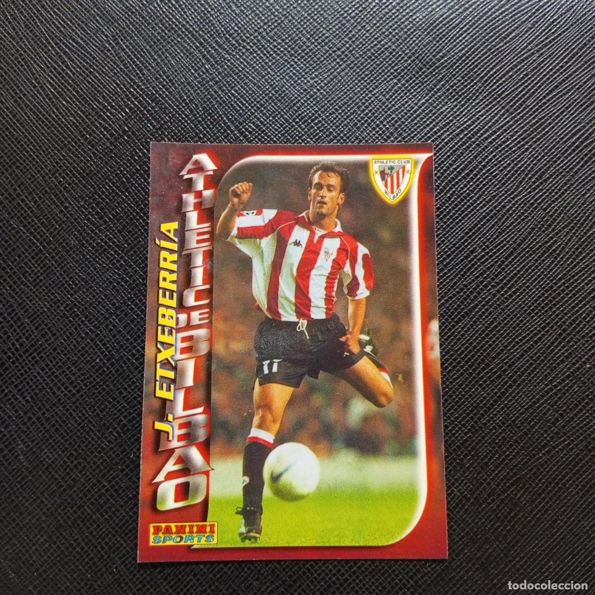 Cromos de f&uacute;tbol: 31 J ETXEBERRIA BILBAO PANINI TRADING CARD 1998 1999 CROMO FUTBOL 98 99 - A23 PG298