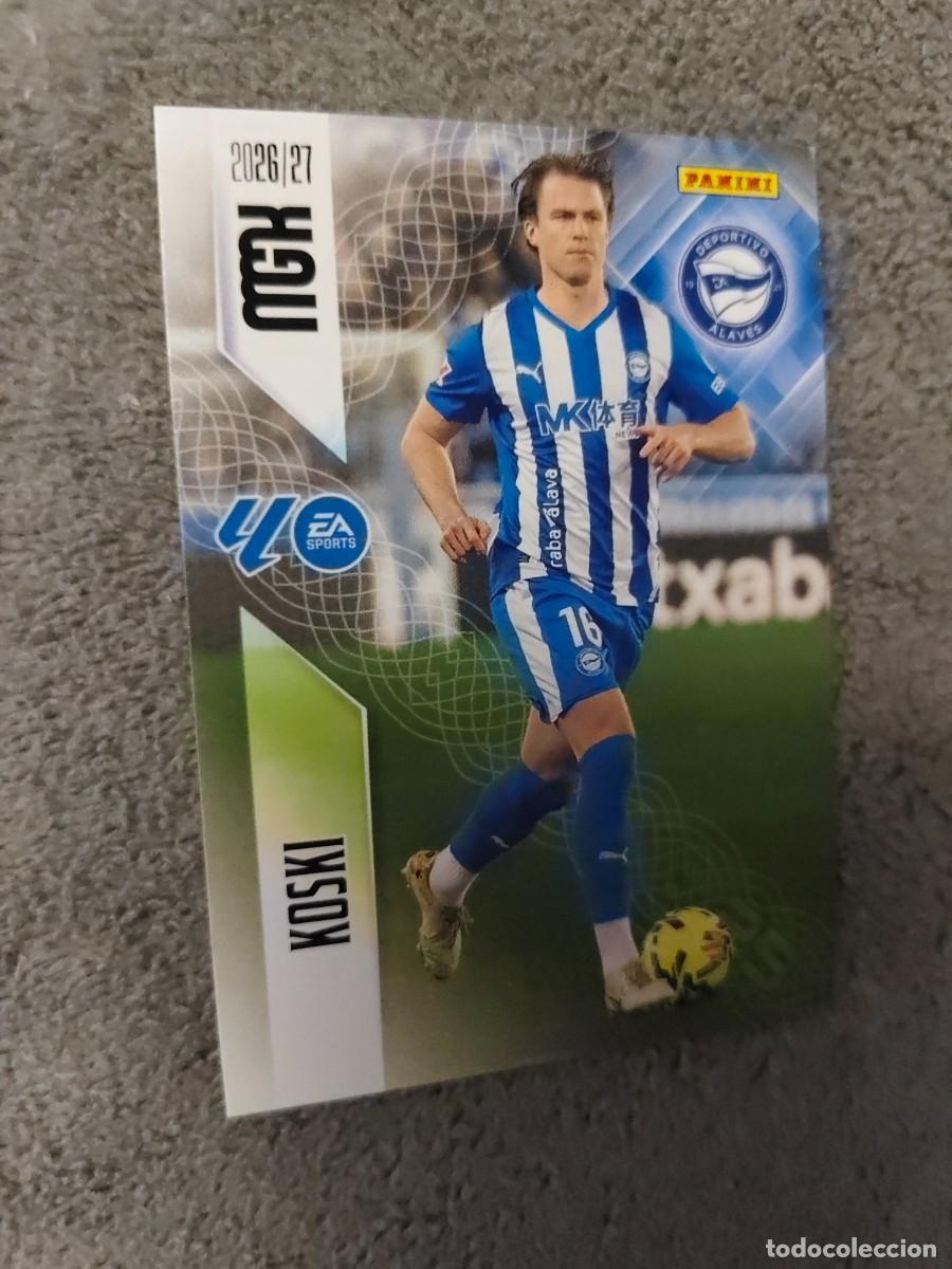 Football Stickers: 24 MEGACRACKS MGK 2026 27 KOSKI DEPORTIVO ALAVES BASE CARD 26 2027 PANINI AAW