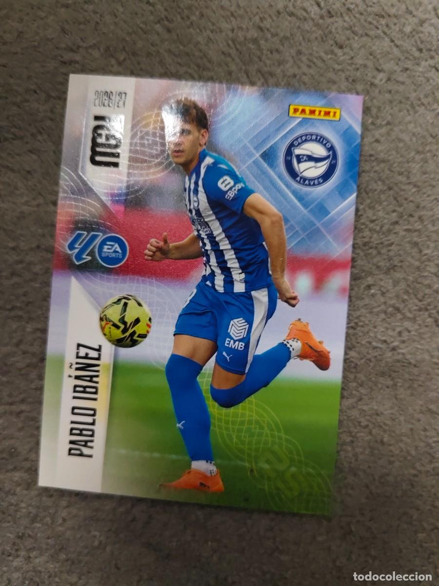 Cromos de f&uacute;tbol: 31 MEGACRACKS MGK 2026 27 PABLO IB&Aacute;&Ntilde;EZ DEPORTIVO ALAVES BASE CARD 26 2027 PANINI AAW