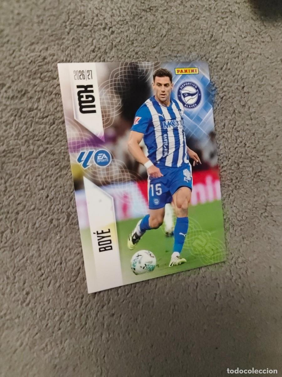 Cromos de f&uacute;tbol: 36 MEGACRACKS MGK 2026 27 BOY&Eacute; DEPORTIVO ALAVES BASE CARD 26 2027 PANINI AAW