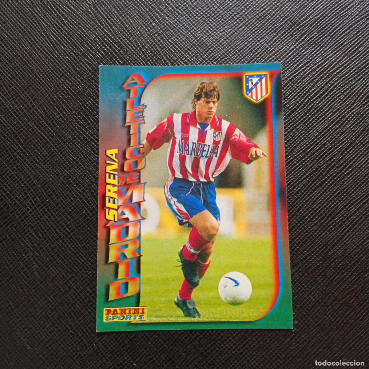 Cromos de f&uacute;tbol: 39 SERENA AT MADRID PANINI TRADING CARD 1998 1999 CROMO FUTBOL 98 99 - A23 PG298