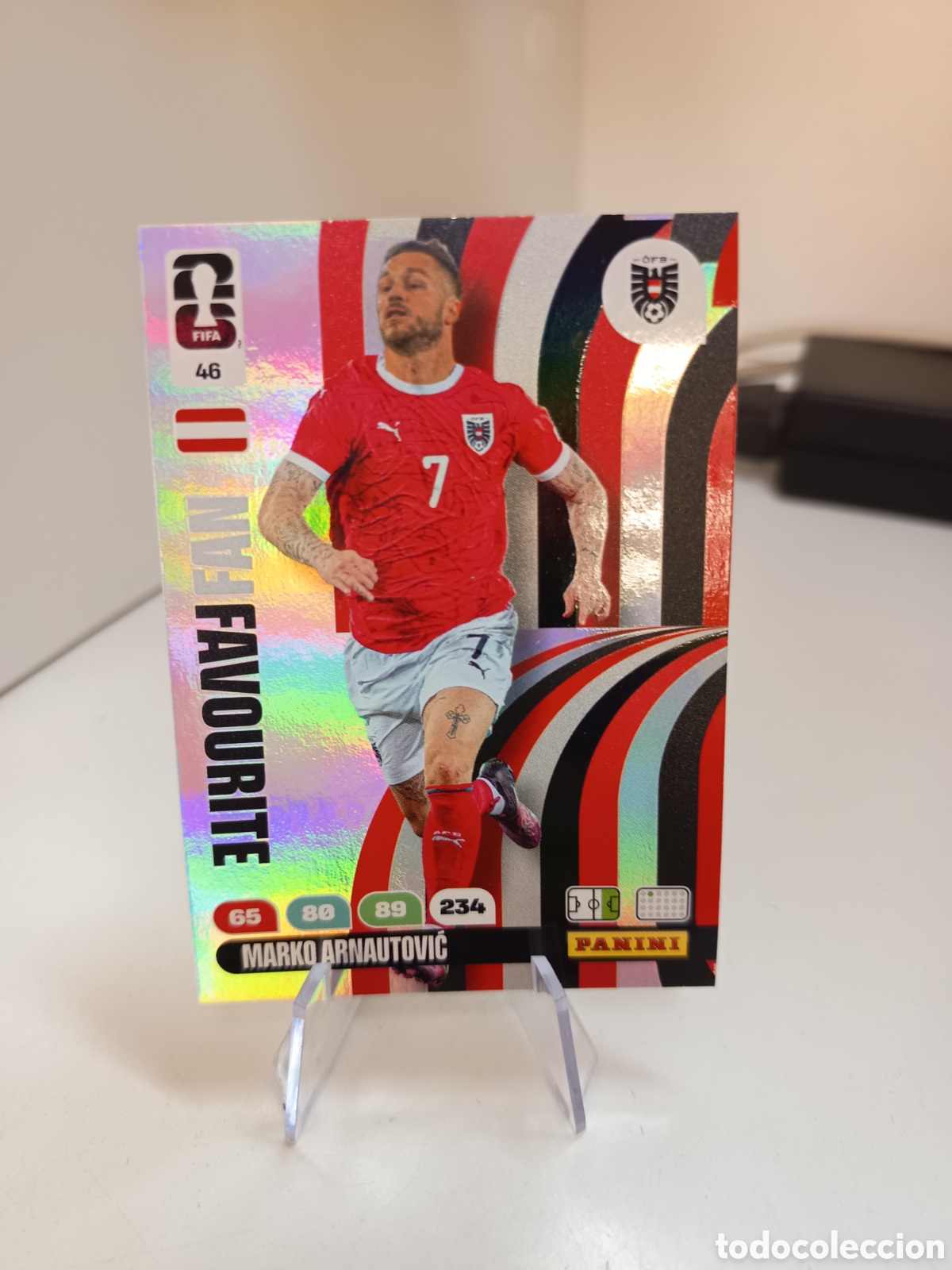 Cromos de f&uacute;tbol: 46 MARKO ARNAUTOVIC WORLD CUP 2026 ADRENALYN MUNDIAL