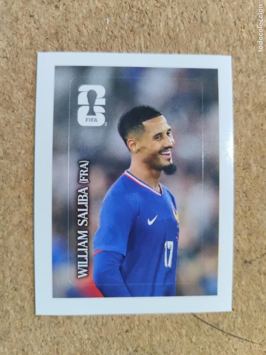 Cromos de f&uacute;tbol: FIFA WORLD CUP 2026 STICKER COCA COLA SALIBA FRANCIA # CC9 PANINI