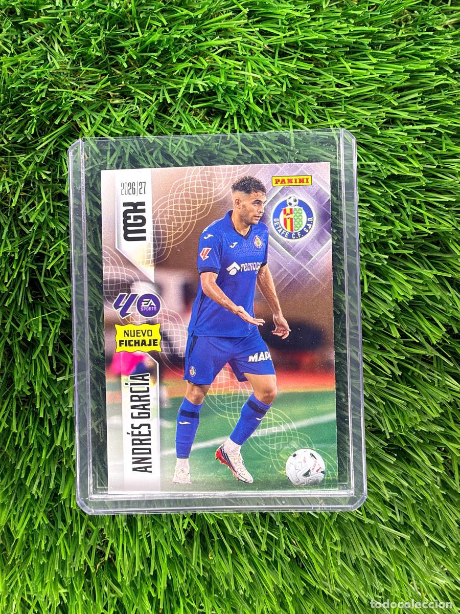 Cromos de f&uacute;tbol: N&ordm; 474 Andr&eacute;s Garc&iacute;a Nuevos Fichajes Getafe CF Megacracks 26 27