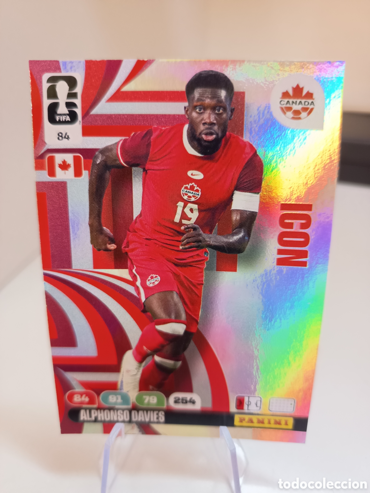 Fu&szlig;ball-Sticker: 84 ALPHONSO DAVIES WORLD CUP 2026 ADRENALYN MUNDIAL