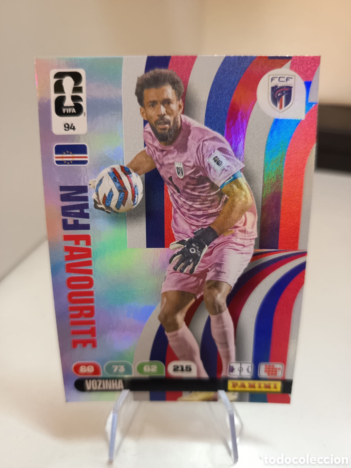 Fu&szlig;ball-Sticker: 94 VOZINHA WORLD CUP 2026 ADRENALYN MUNDIAL