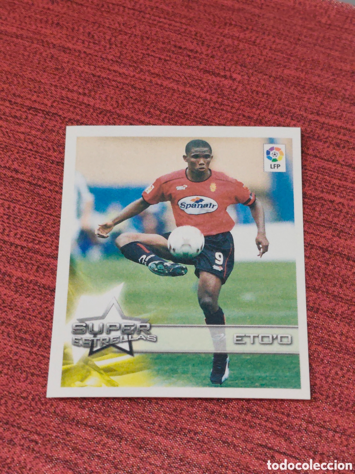 Figurine di Calcio: 15 ETO'O REAL MALLORCA SUPERLIGA DE ESTRELLAS 2002 2003