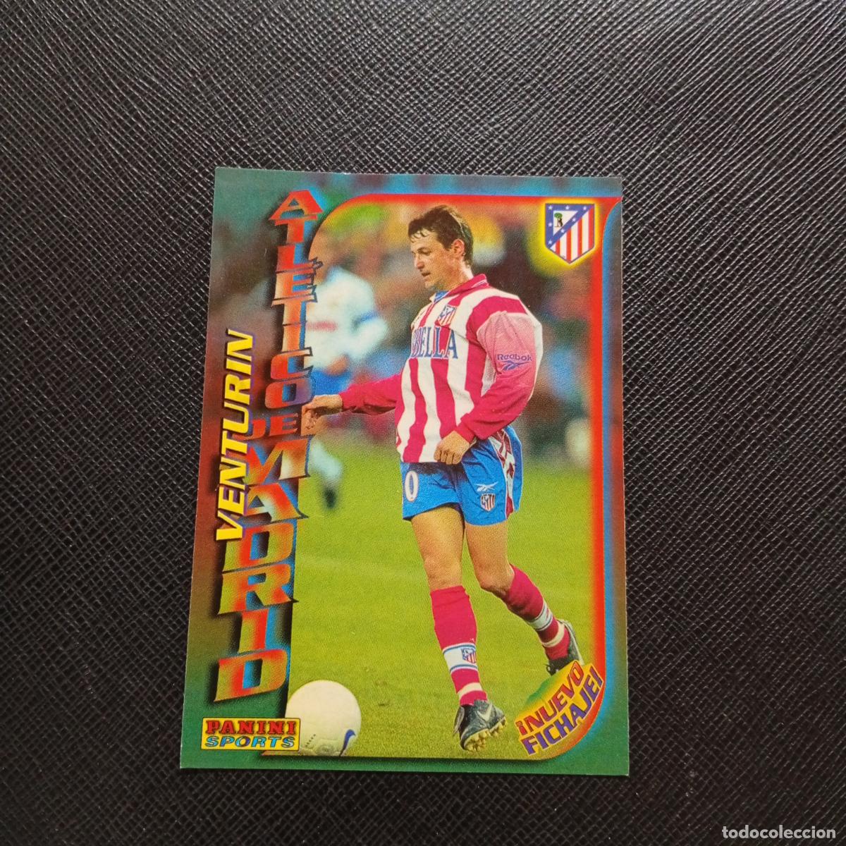 Football Stickers: VENTURIN AT MADRID PANINI TRADING CARD 1998 1999 CROMO FUTBOL 98 99 - A23 PG325 NUEVO FICHAJE