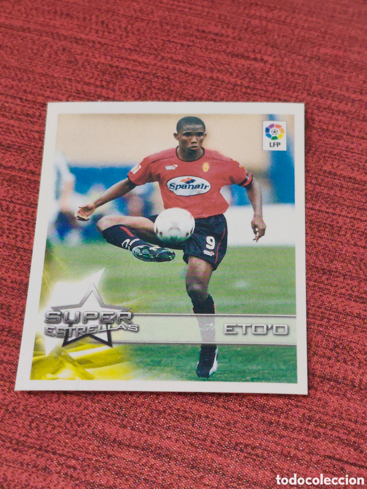 Fu&szlig;ball-Sticker: 15 ETO'O REAL MALLORCA SUPERLIGA DE ESTRELLAS 2002 2003