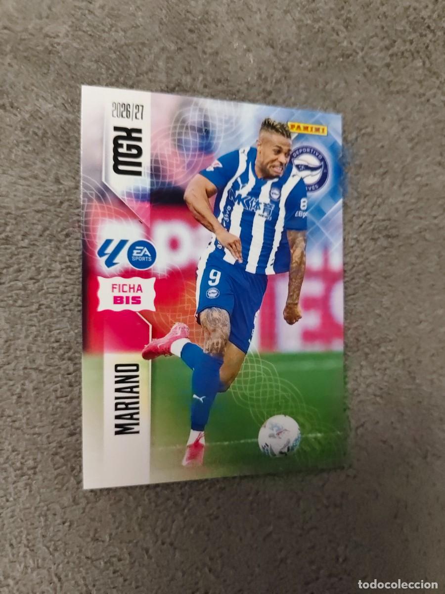 Fu&szlig;ball-Sticker: 34 BIS MARIANO DEPORTIVO ALAV&Eacute;S MEGACRACKS MGK 2026 27 FICHAS BIS 26 2027 PANINI AAW