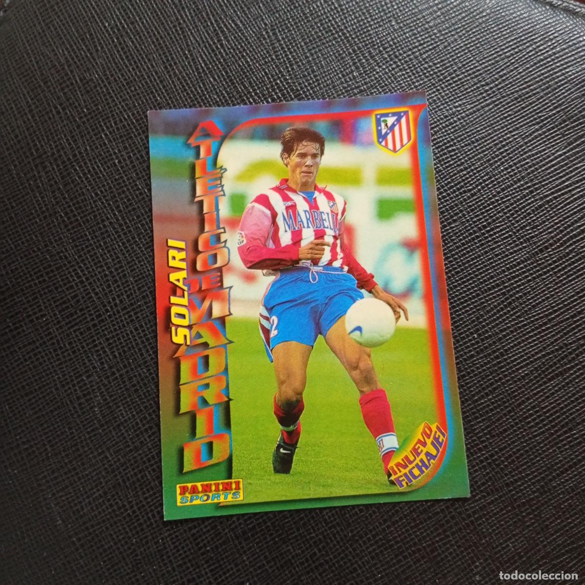 Football Stickers: SOLARI AT MADRID PANINI TRADING CARD 1998 1999 CROMO FUTBOL 98 99 - A23 PG325 NUEVO FICHAJE