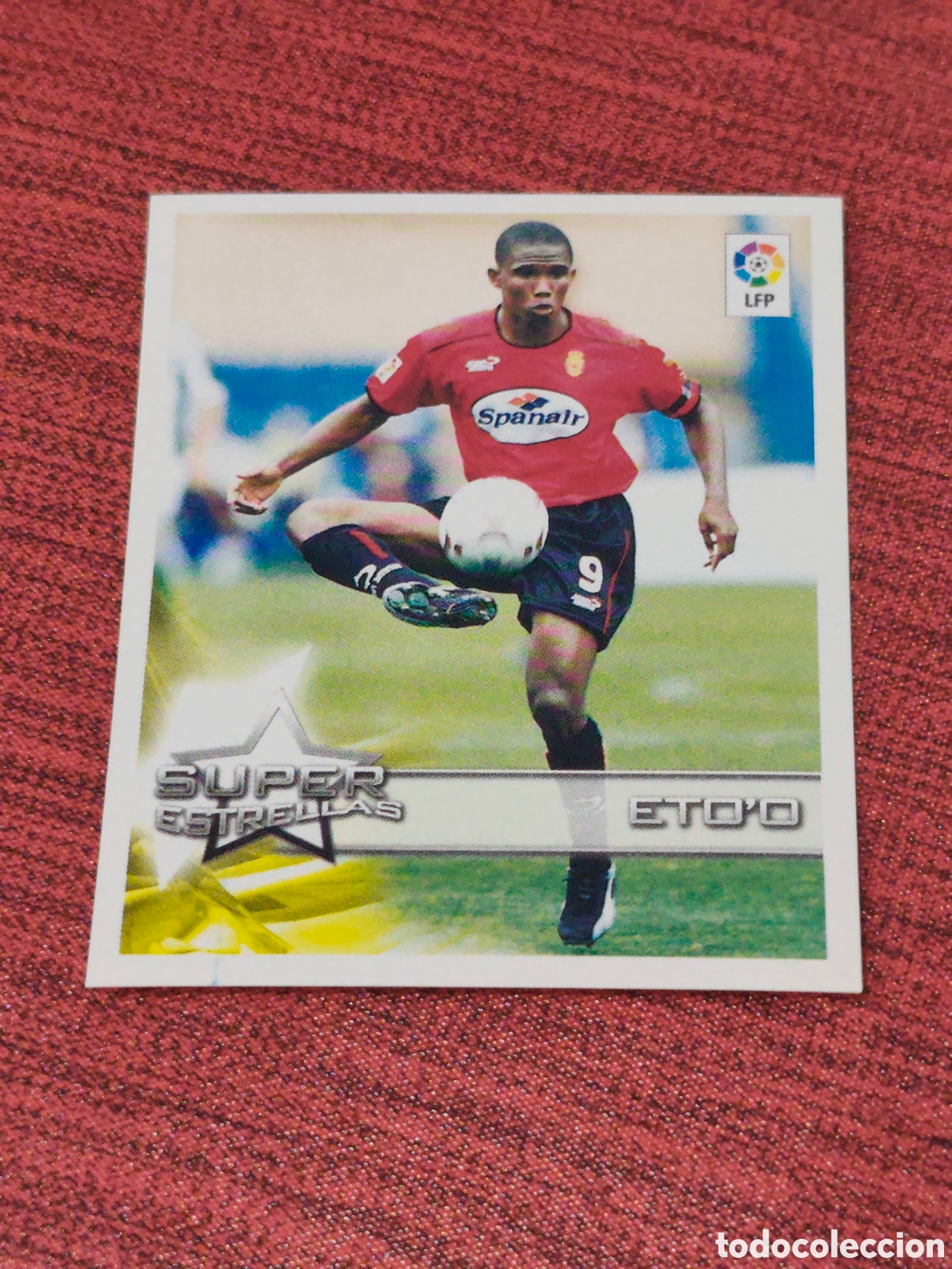 Figurine di Calcio: 15 ETO'O REAL MALLORCA SUPERLIGA DE ESTRELLAS 2002 2003