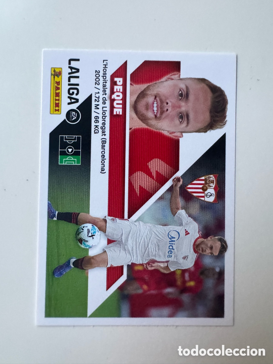 Figurine di Calcio: PANINI LIGA ESTE 2026-2027 26 27 &ndash; N&ordm; 17 &ndash; Peque Sevilla FC
