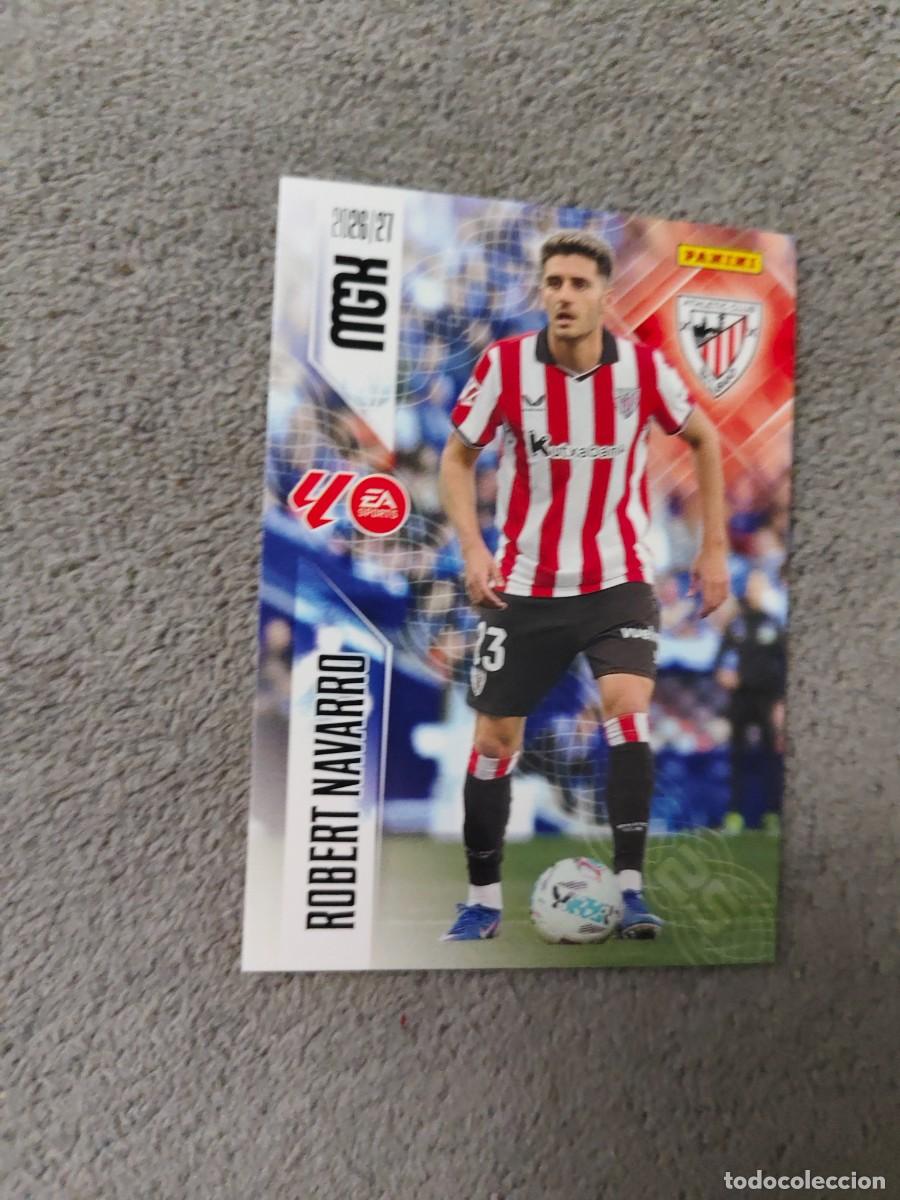 Figurine di Calcio: 51 MEGACRACKS MGK 2026 27 ROBERT NAVARRO ATHLETIC CLUB BASE CARD 26 2027 PANINI AAW