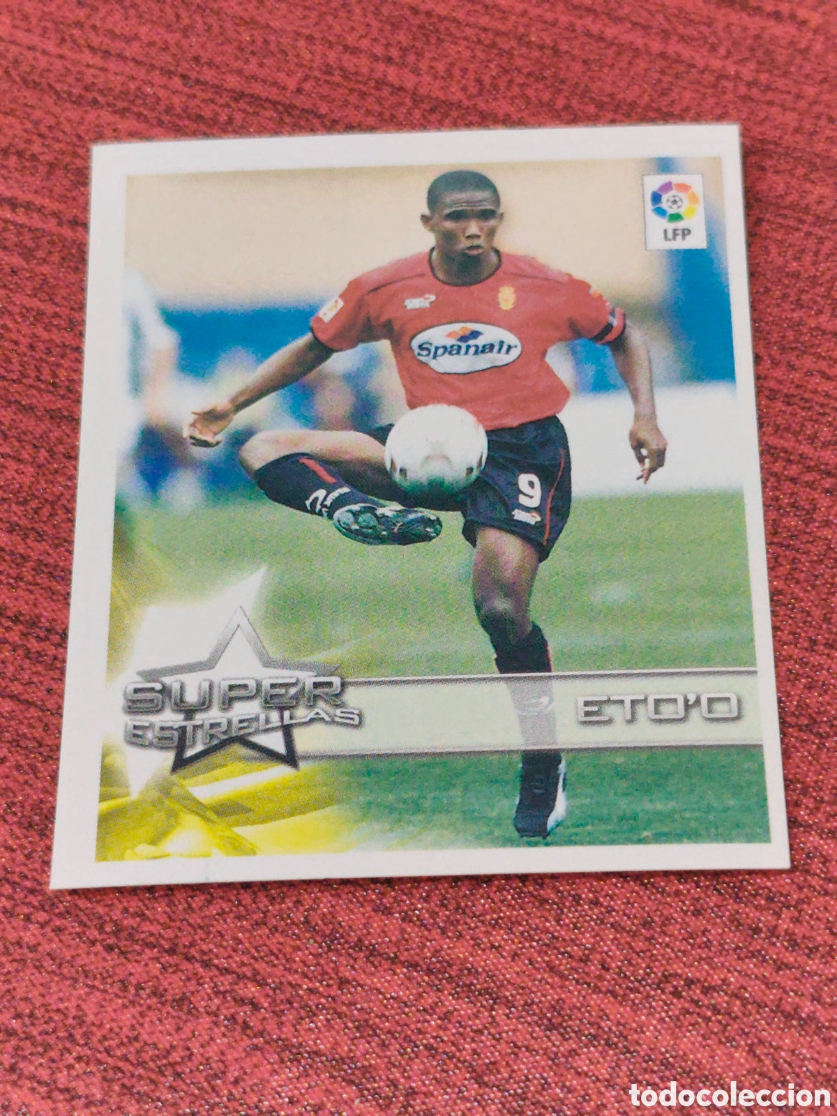 Figurine di Calcio: 15 ETO'O REAL MALLORCA SUPERLIGA DE ESTRELLAS 2002 2003