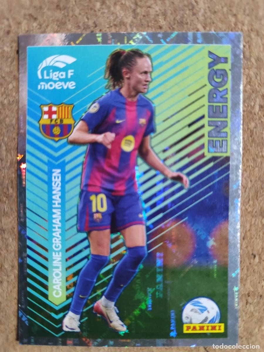 Cromos de f&uacute;tbol: LIGA F MOEVE FEMENINA 25/26 STICKER ENERGY GRAHAM HANSEN # 334 PANINI