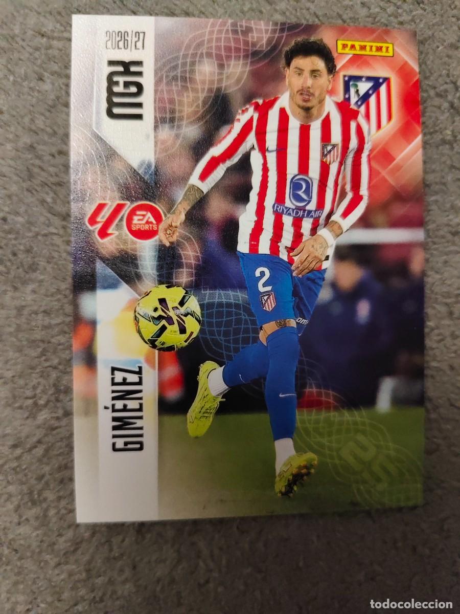 Cromos de f&uacute;tbol: 61 MEGACRACKS MGK 2026 27 GIM&Eacute;NEZ ATL&Eacute;TICO DE MADRID BASE CARD 26 2027 PANINI AAW