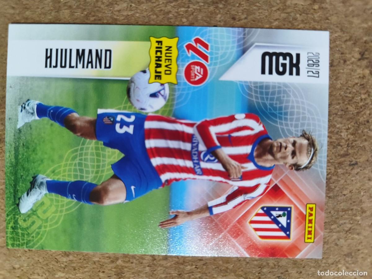 Cromos de f&uacute;tbol: MEGACRACKS 26/27 CARD NUEVO FICHAJE HJULMAND AT MADRID # 469 PANINI