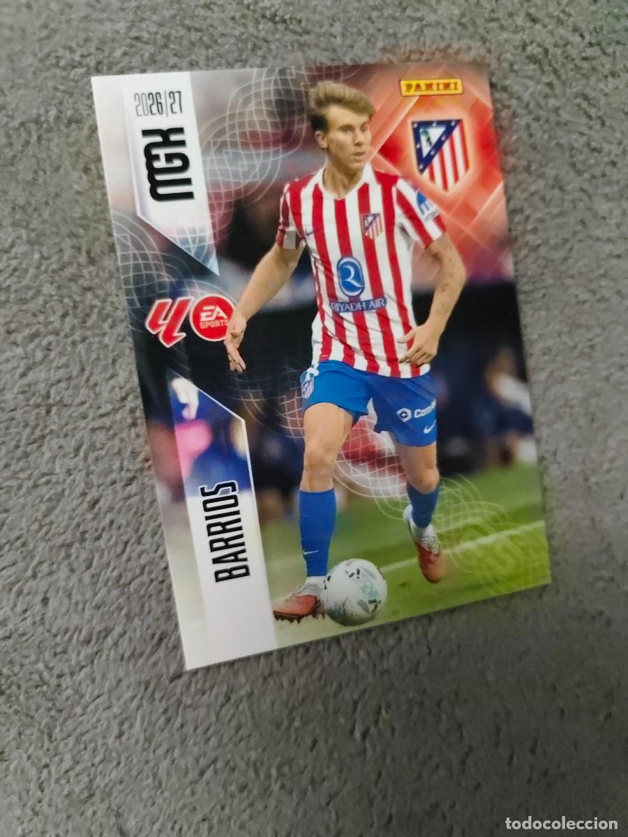 Cromos de f&uacute;tbol: 65 MEGACRACKS MGK 2026 27 BARRIOS ATL&Eacute;TICO DE MADRID BASE CARD 26 2027 PANINI AAW