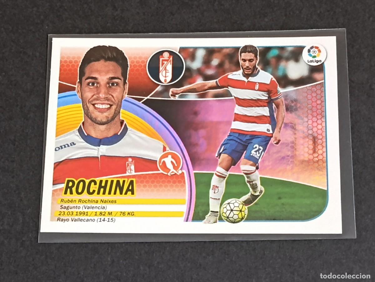 Cromos de f&uacute;tbol: ROCHINA N&ordm; 12 GRANADA CF PANINI COLECCIONES ESTE LA LIGA SANTANDER 2016 2017 16 17