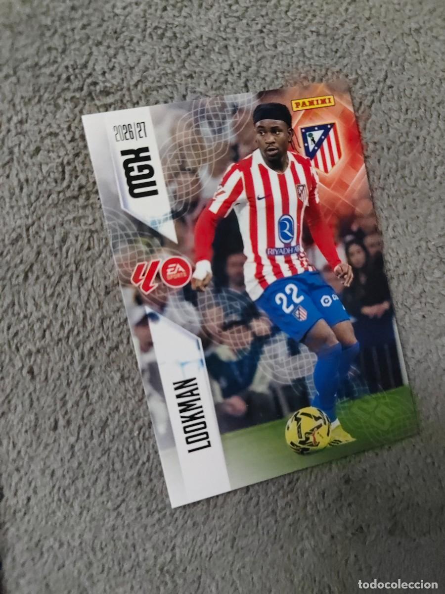 Cromos de f&uacute;tbol: 70 MEGACRACKS MGK 2026 27 LOOKMAN ATL&Eacute;TICO DE MADRID BASE CARD 26 2027 PANINI AAW
