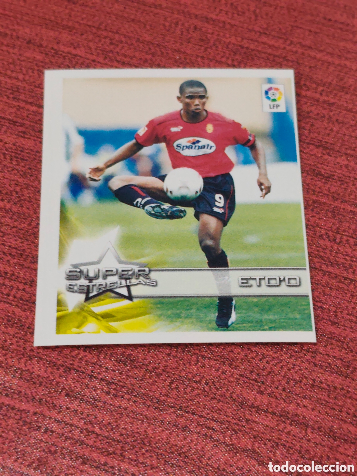 Cartes &agrave; collectionner de Football: 15 ETO'O REAL MALLORCA SUPERLIGA DE ESTRELLAS 2002 2003