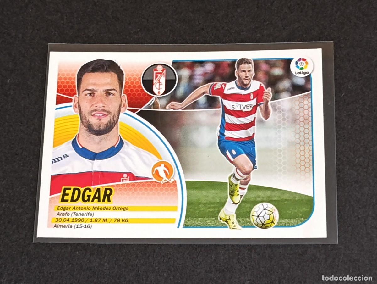 Cartes &agrave; collectionner de Football: EDGAR N&ordm; 13 A GRANADA CF PANINI COLECCIONES ESTE LA LIGA SANTANDER 2016 2017 16 17 13A LOGO ERROR