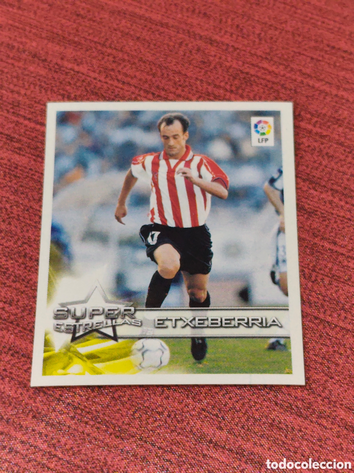 Cartes &agrave; collectionner de Football: 16 ETXEBERRIA ATHLETIC BILBAO SUPERLIGA DE ESTRELLAS 2002 2003