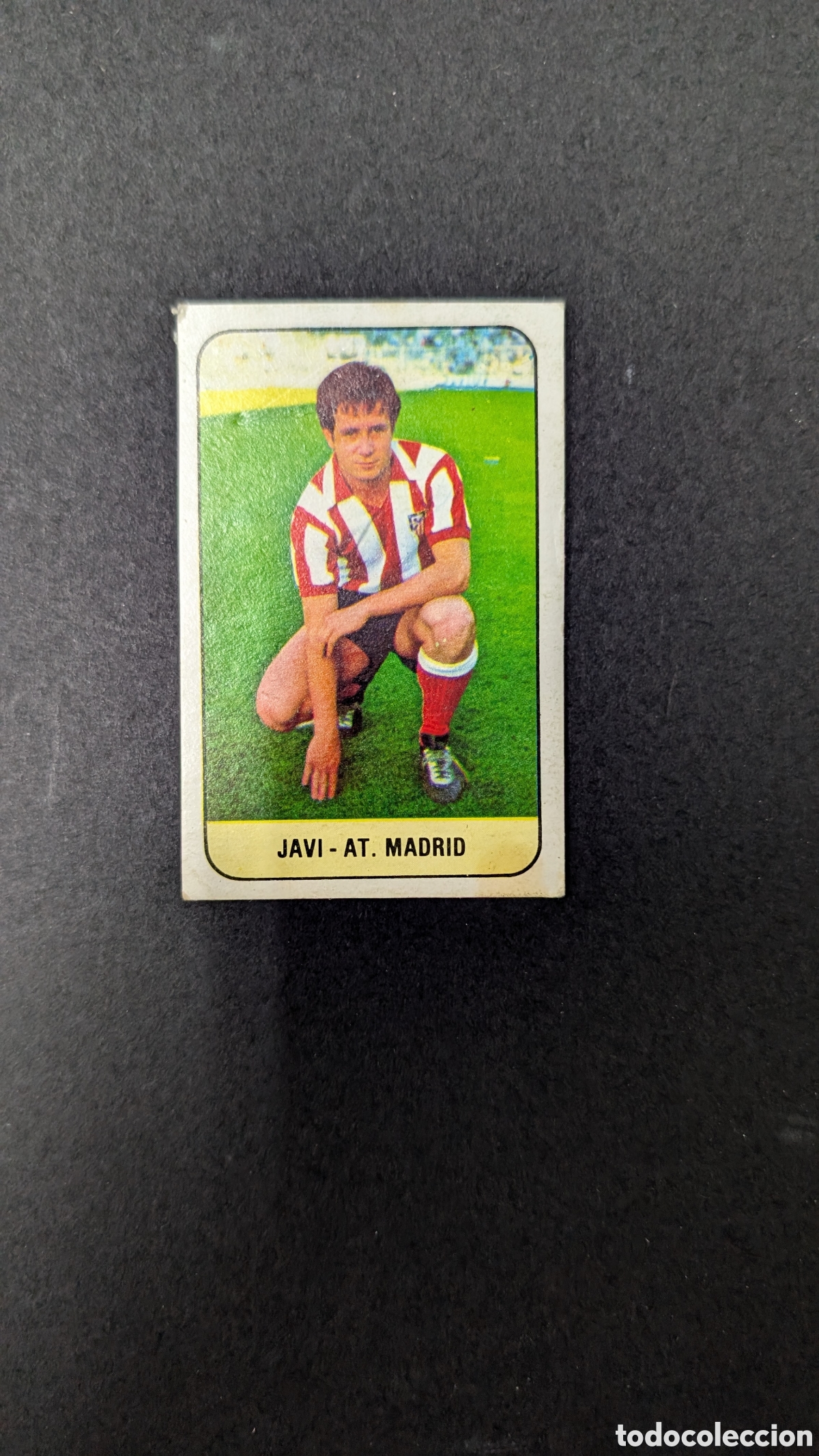 Cartes &agrave; collectionner de Football: JAVI ATLETICO DE MADRID FICHAJE 27 LIGA ESTE 1978 1979 78 79 DESPEGADO